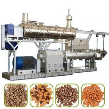 100-3000kg/Hr Industrial Automatic Wet Dry Animal Pet Dog Cat Food Extruder Fish Feed Making Machine Production Line Processing Maker Plant