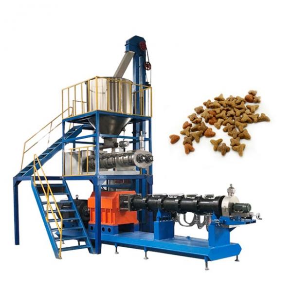 Soybean Corn Rice Bran Animal Pet Food Fish Feed Extruder Machine