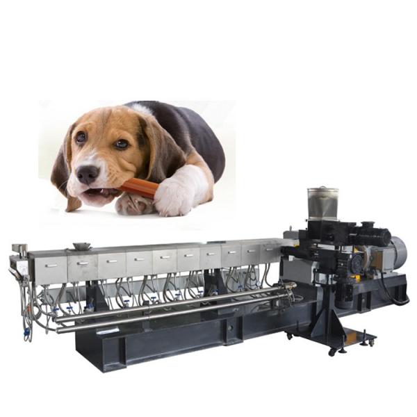 Automatic Dry Animal Pet Dog Cat Floating Sinking Fish Feed Pellet Production Snack Food Processing Making Extrusion Extruder Machine